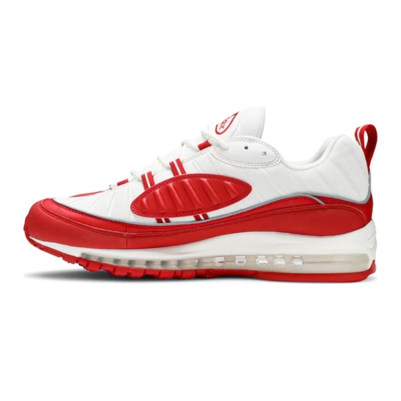 Nike Air Max 98 University Red Mens Size 8.5 - Picture 4 of 16